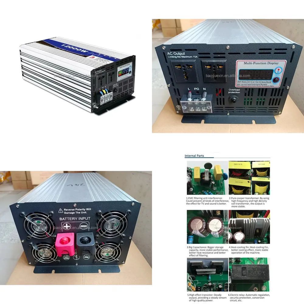 Ups Inverter 3Kva - Endüstriyel Saf Sinüs Dalgası Güç İnvertörü