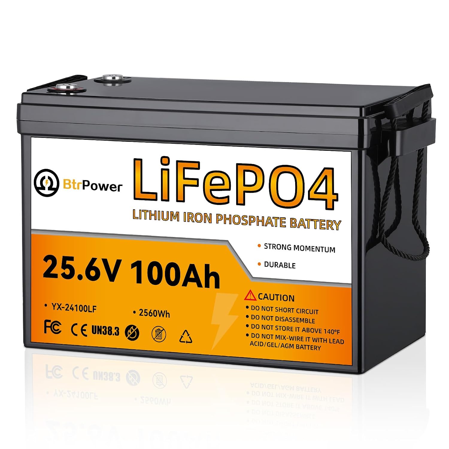 Lithium Battery 100Ah - 24V 100Ah Lityum Batarya, 2580Wh Derin