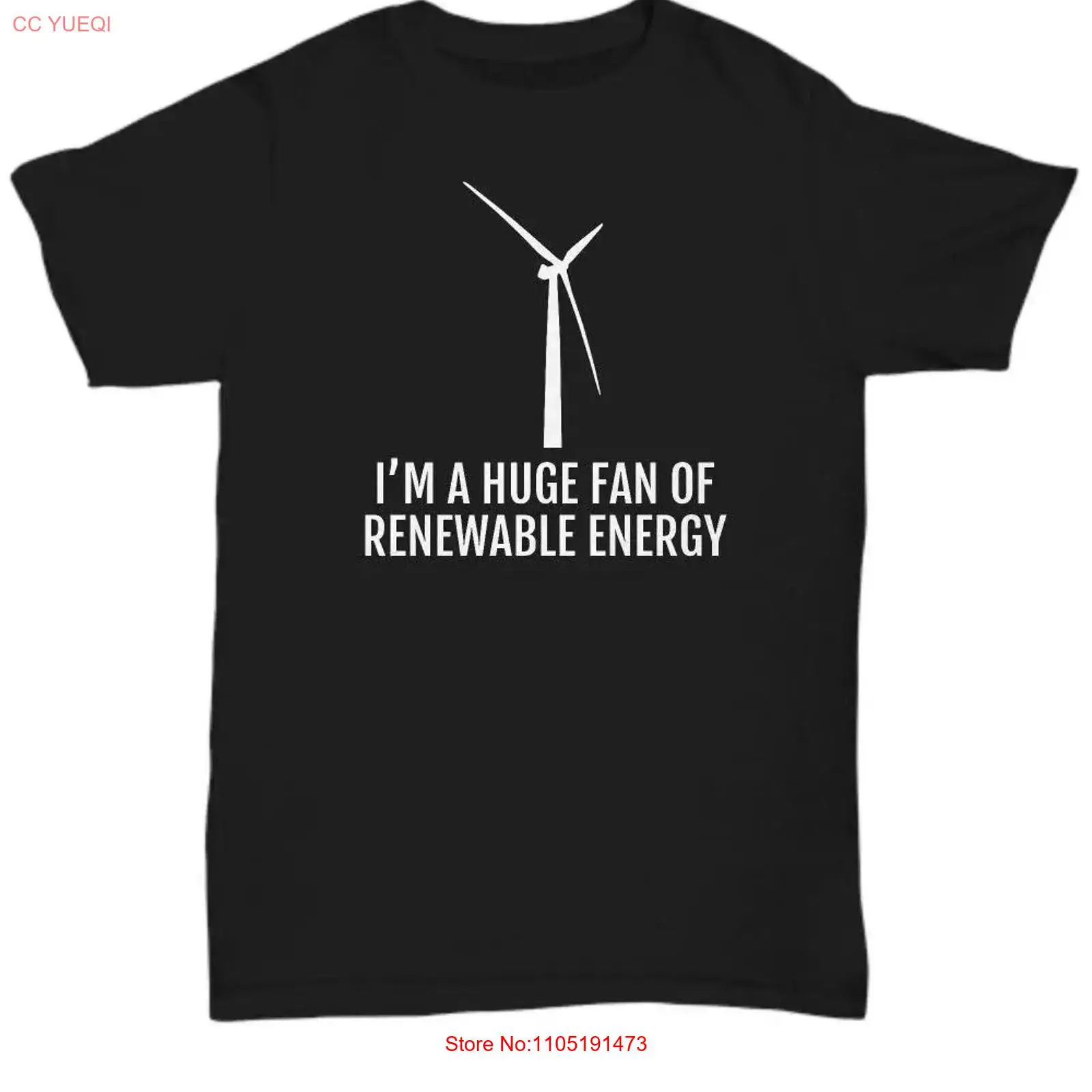 Rüzgar Enerjisi Tişörtü Temiz  - Renewable Energy Global incelemesi ve fiyatı