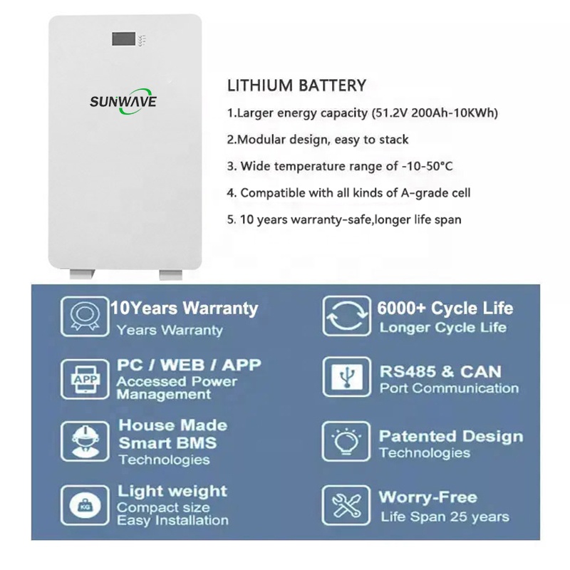 Özelleştirilmiş 100Ah 200Ah 10 - Lithium Battery 100Ah incelemesi ve fiyatı