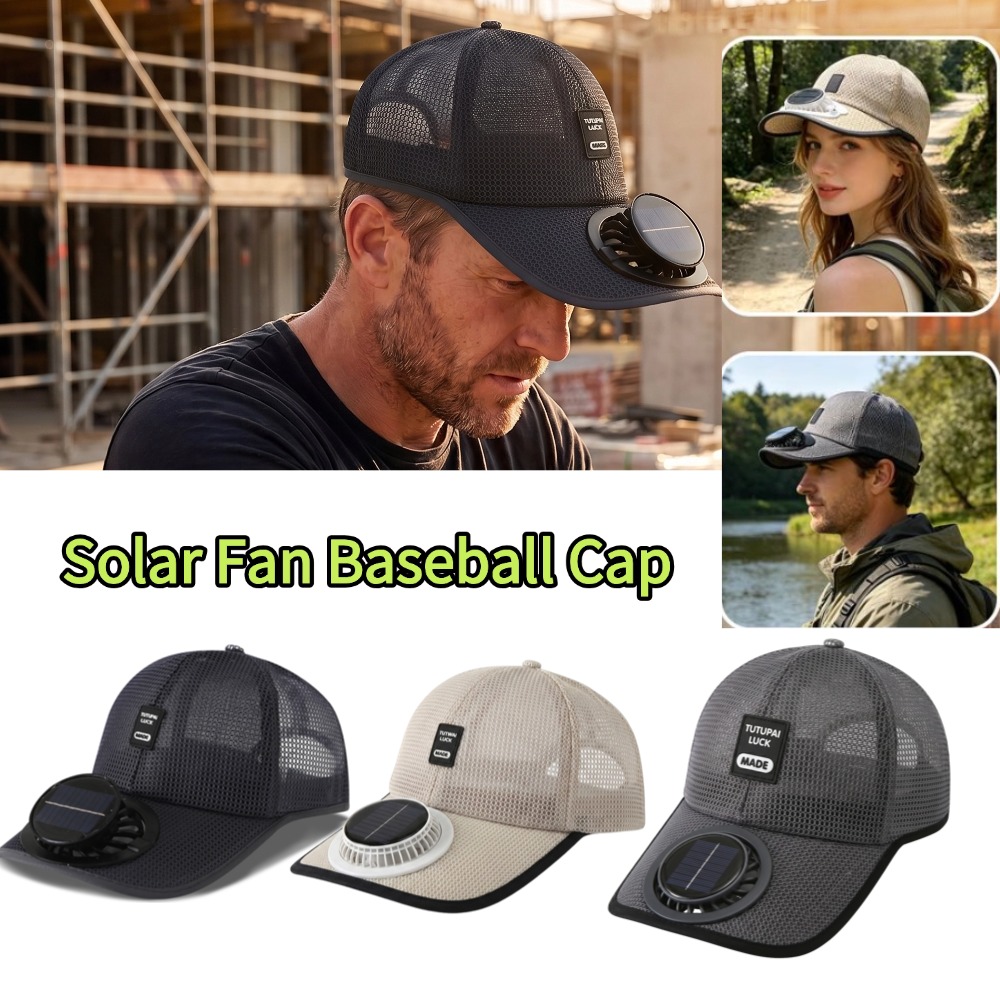 Unisex Güneş Enerjili Fan Kapa - Renewable Energy Fan incelemesi ve fiyatı