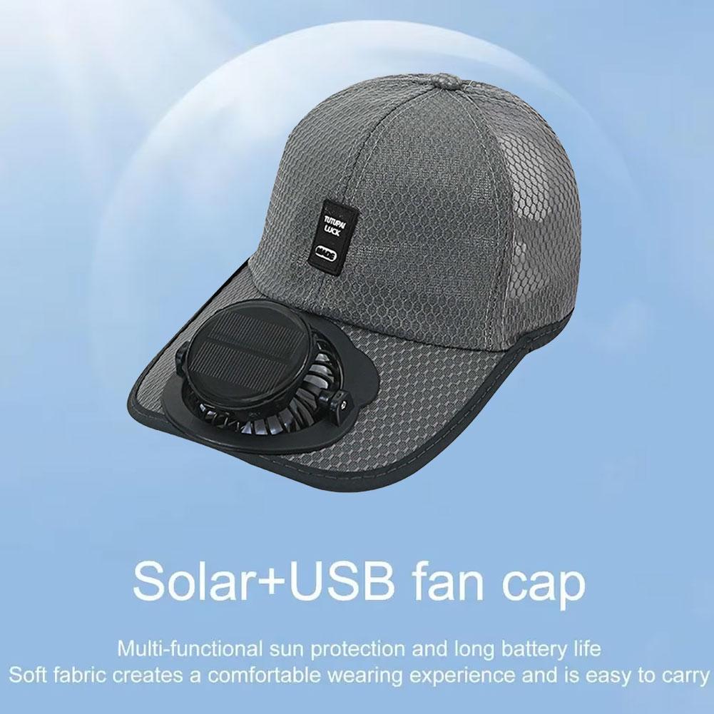 Güneş enerjili fan şapkası USB - Renewable Energy Fan incelemesi ve fiyatı