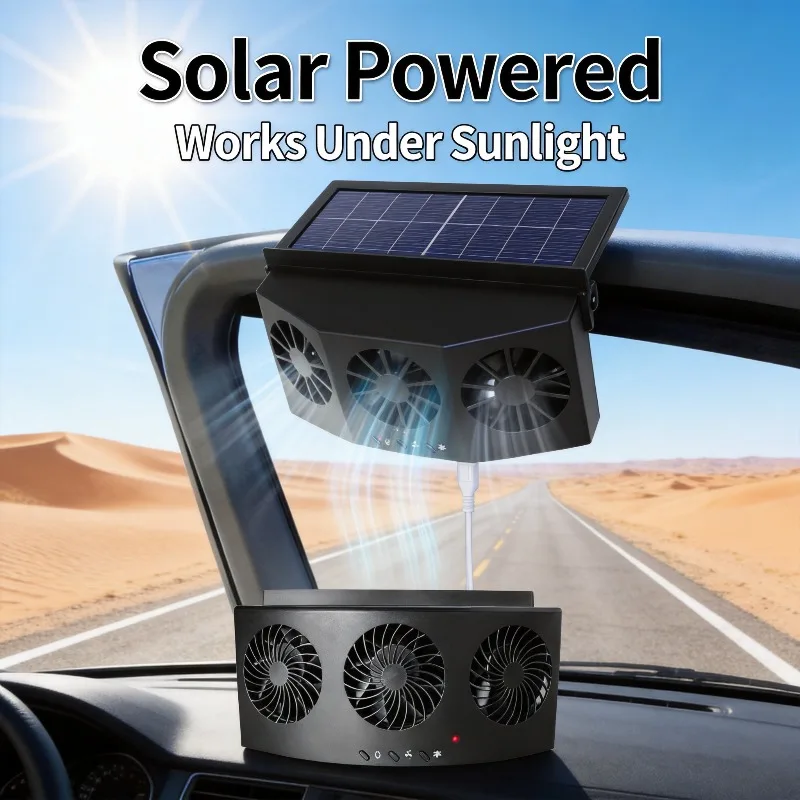 USB Güneş Enerjili Şarj Edileb - Renewable Energy Fan incelemesi ve fiyatı