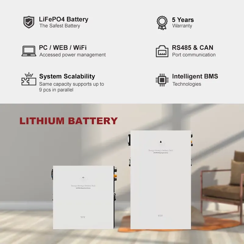51.2V 100Ah 5.12Kwh Güneş Ener - Lithium Battery 100Ah incelemesi ve fiyatı