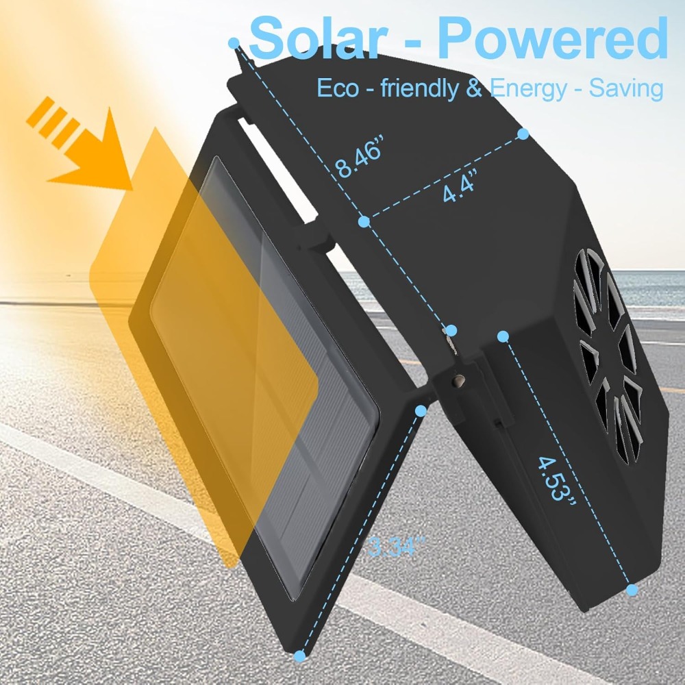 3 Kafa Araba Egzoz Fanı USB Şa - Renewable Energy Fan incelemesi ve fiyatı